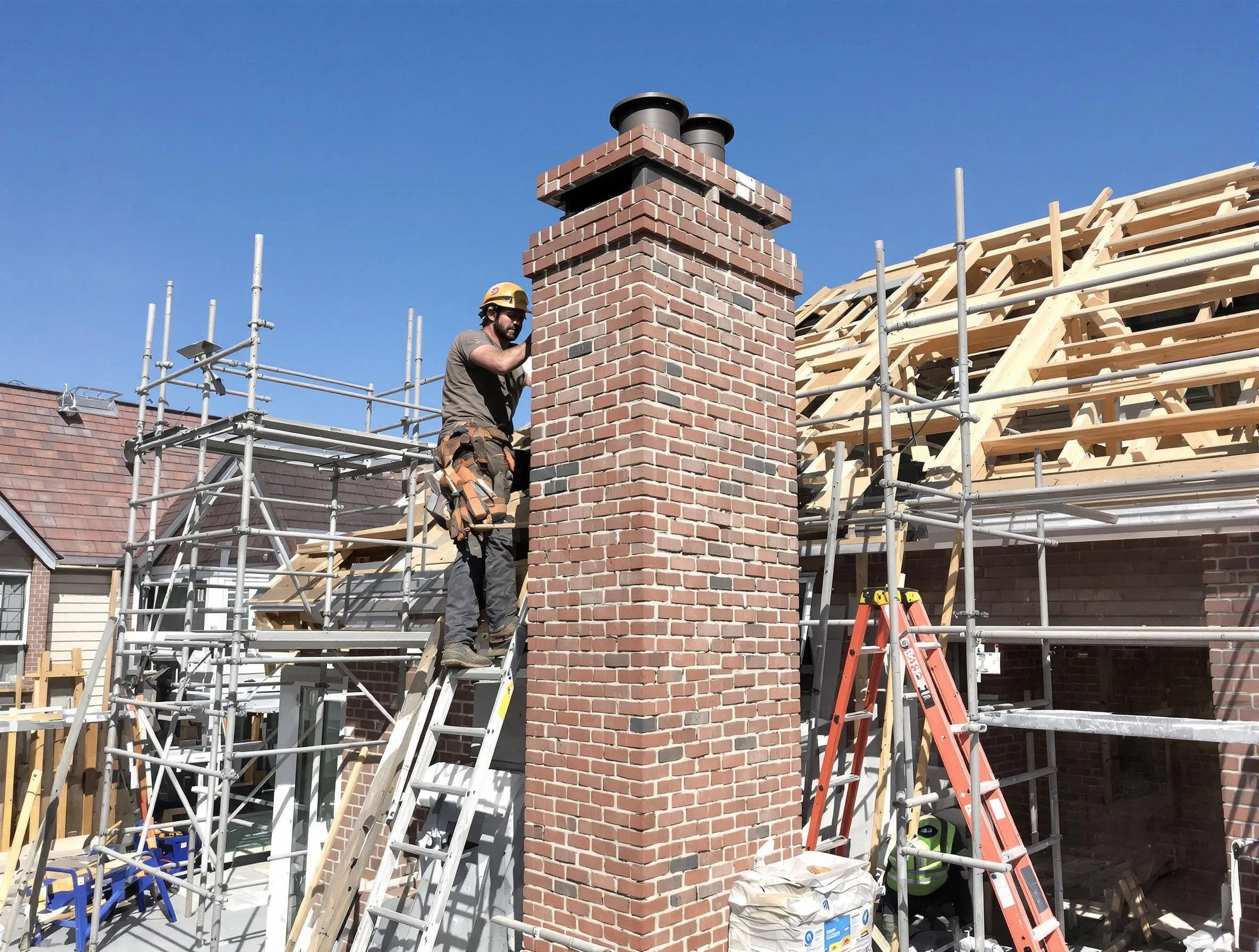 New chimney installation completed by Danvers Chimney Sweep in Danvers, MA