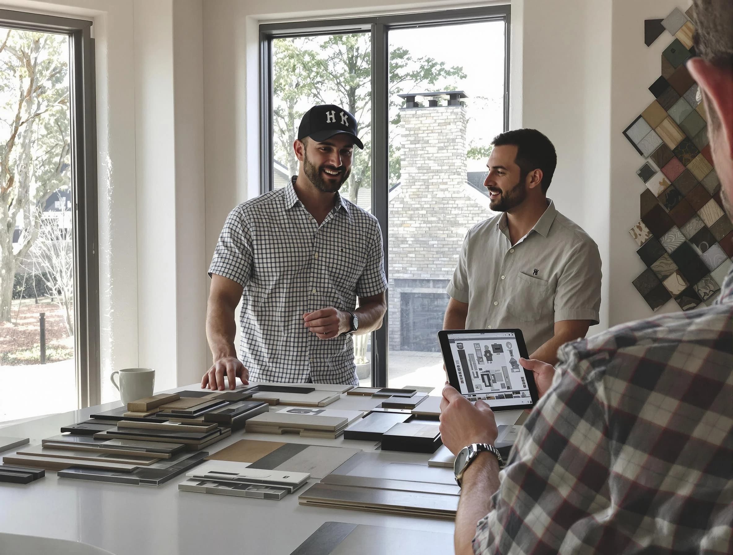 Danvers Chimney Sweep remodeling a chimney and fireplace in Danvers, MA