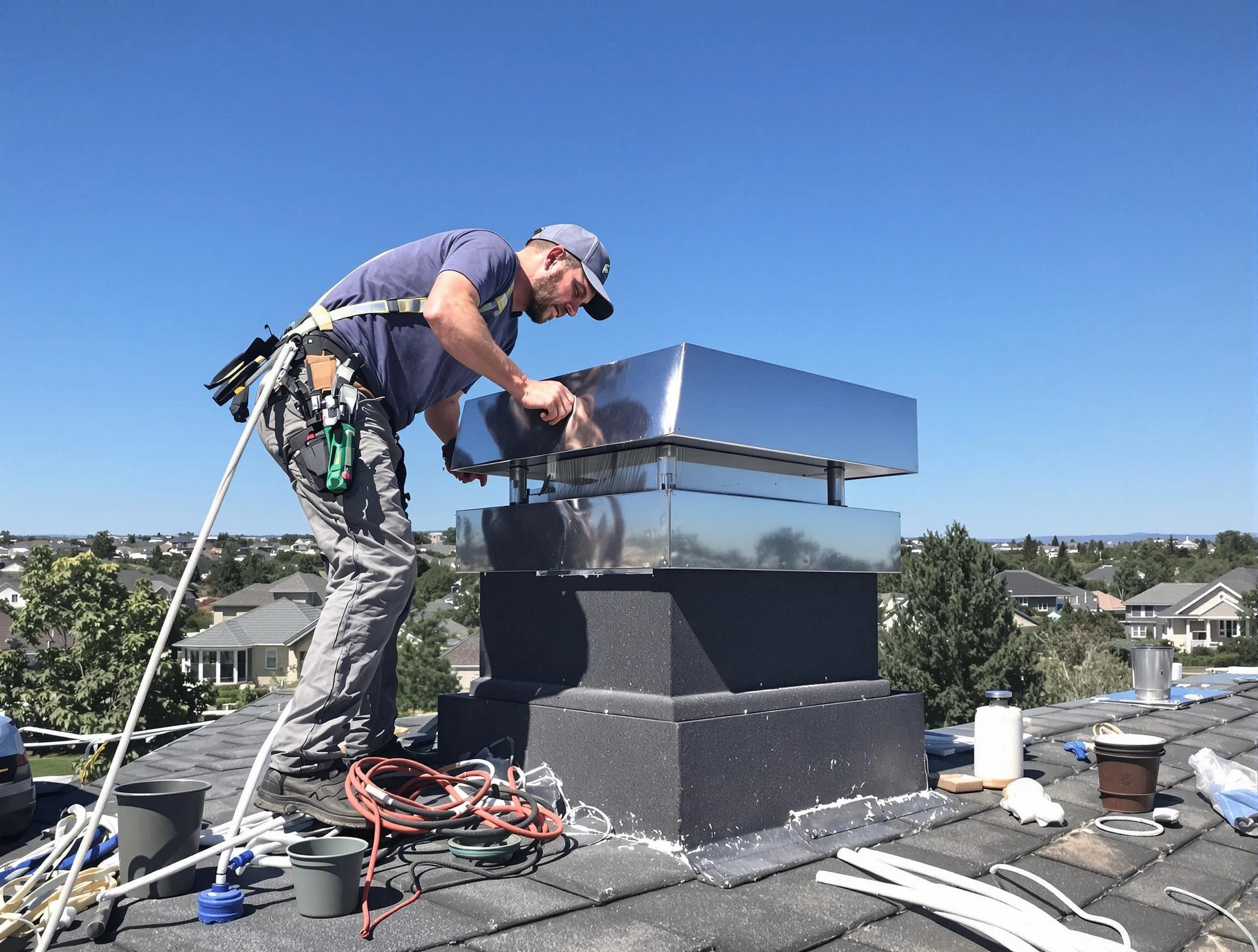 Chimney Cap Services service in Danvers, MA