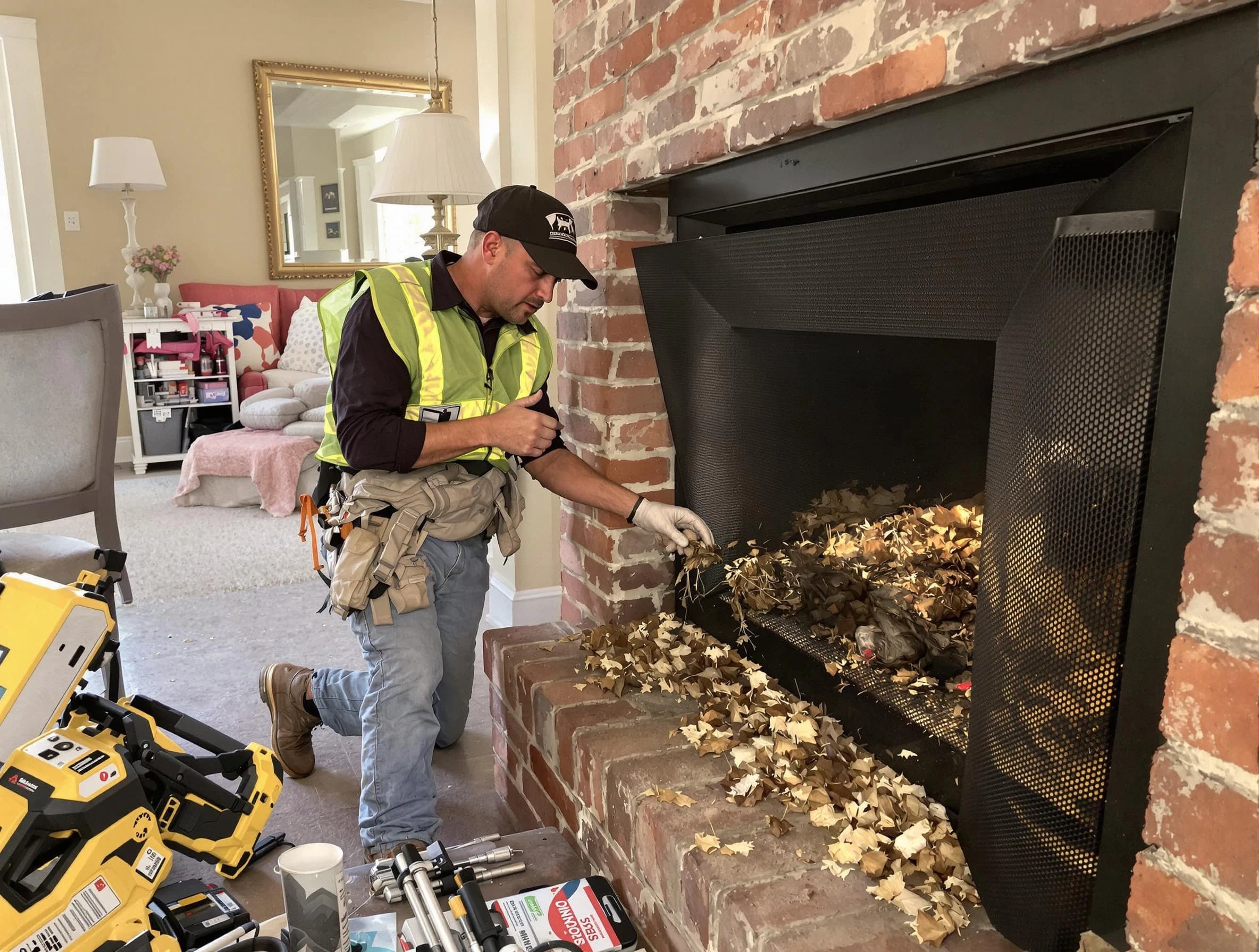 Safe screening installation by Danvers Chimney Sweep in Danvers, MA