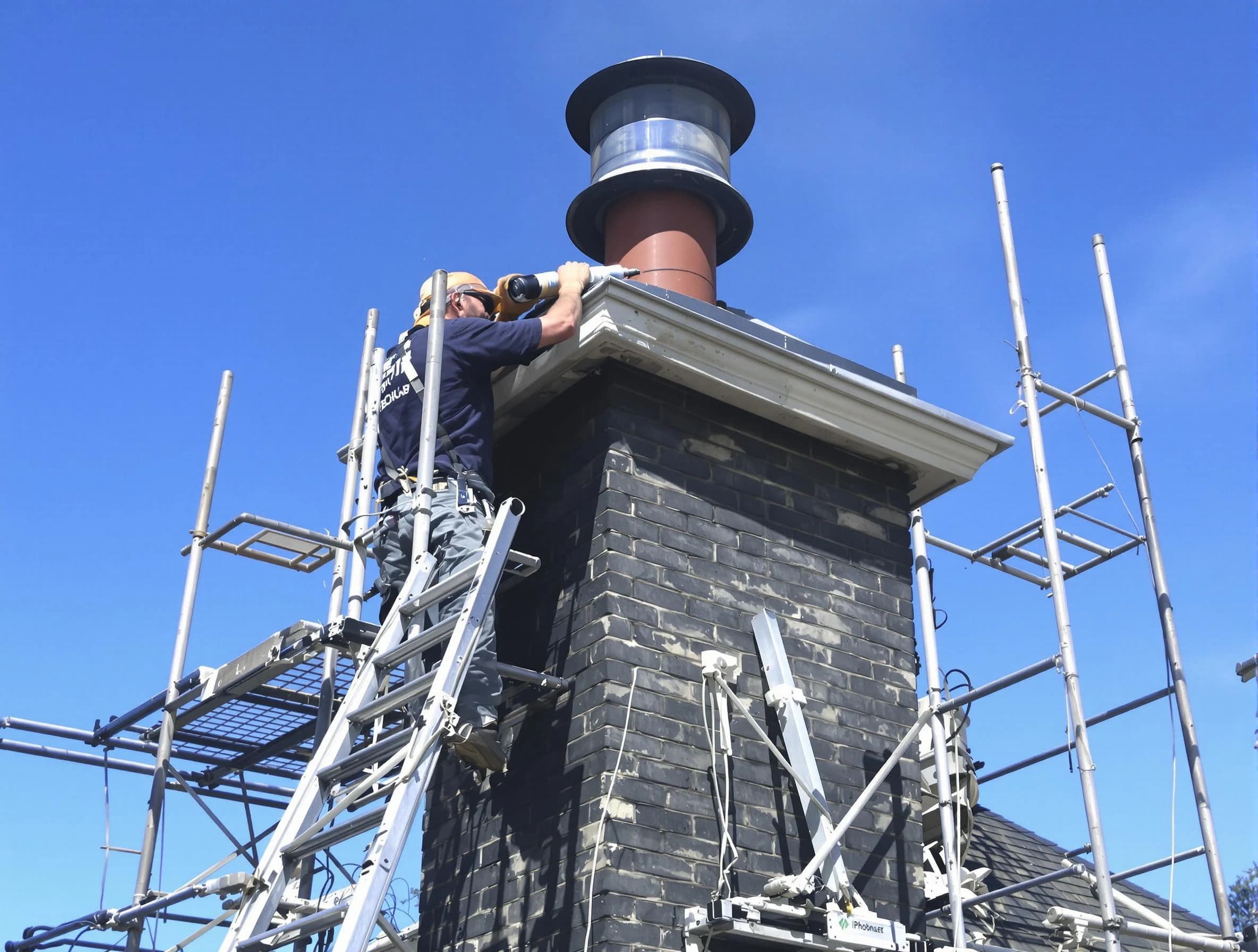Sturdy chimney crown finished by Danvers Chimney Sweep in Danvers, MA