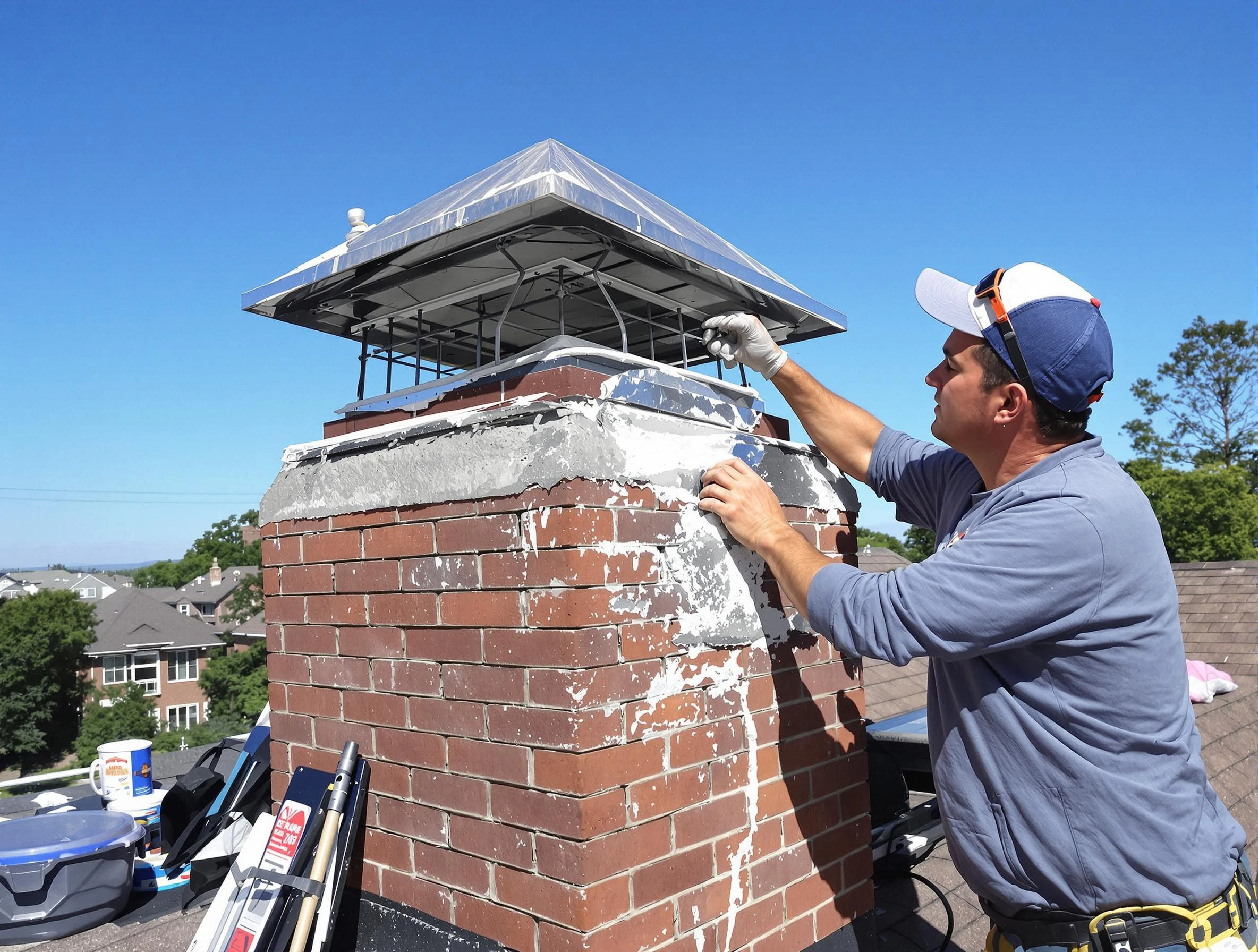 Chimney Crown Services in Danvers