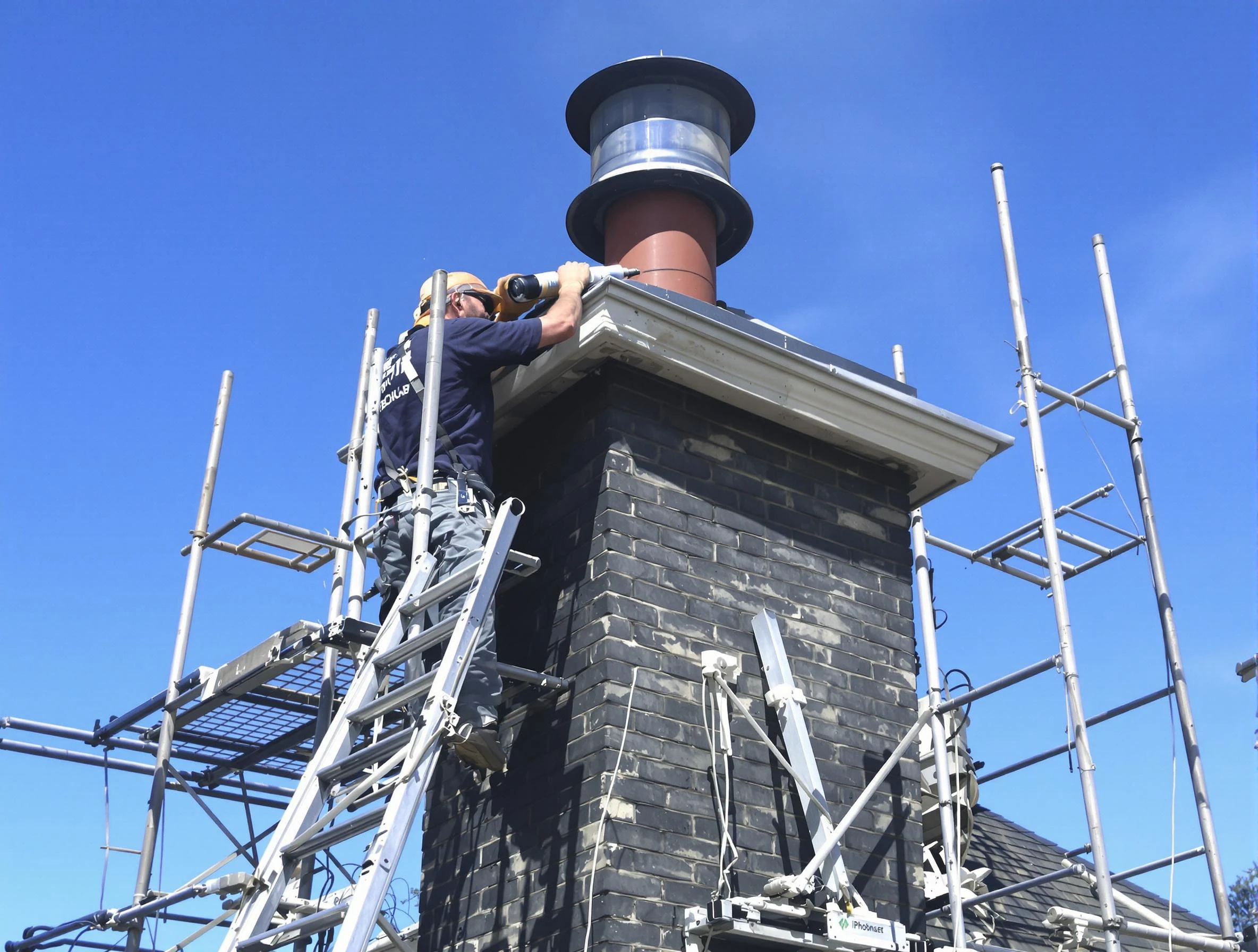 Sturdy chimney crown finished by Danvers Chimney Sweep in Danvers, MA