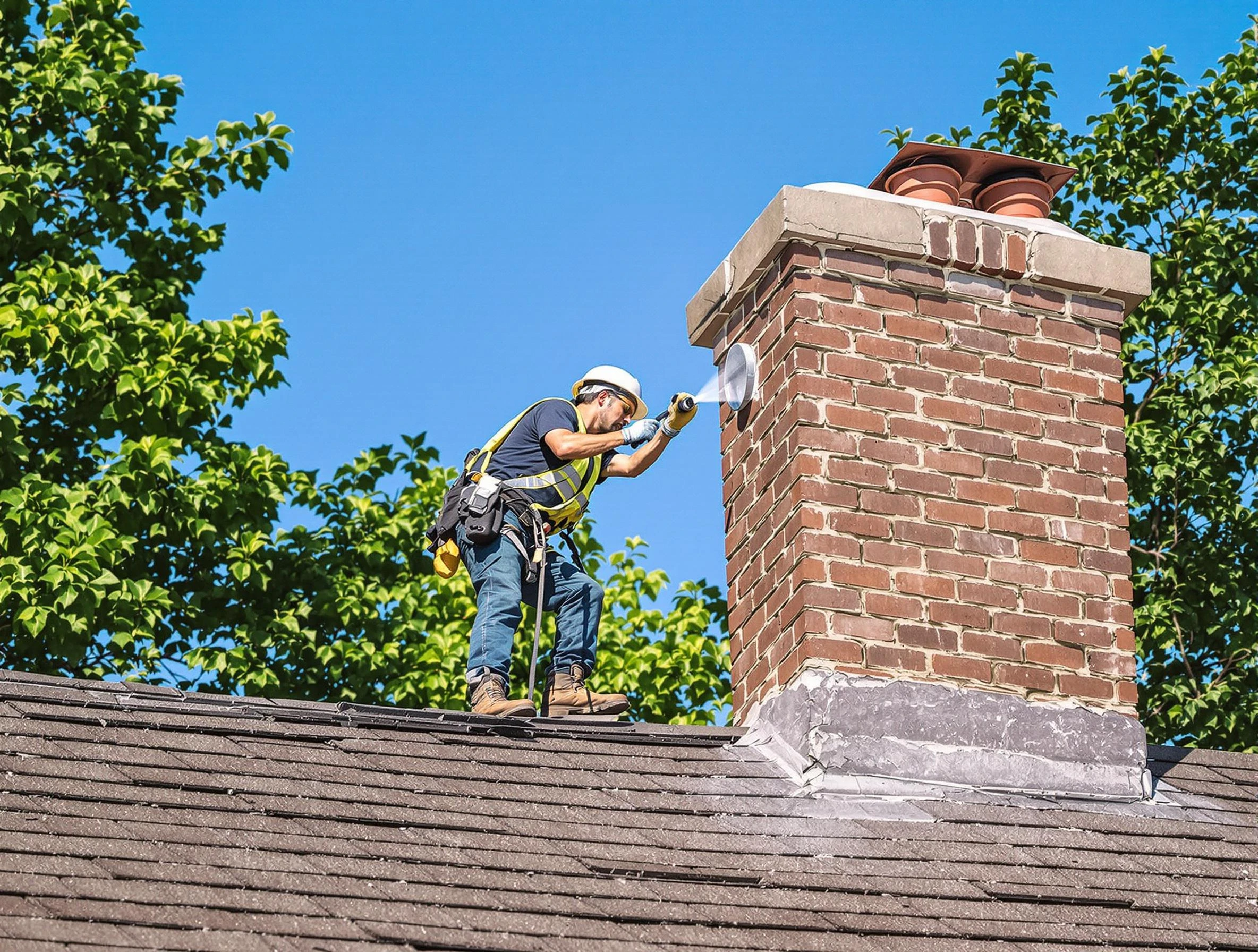 Danvers Chimney Sweep performing an inspection with advanced tools in Danvers, MA